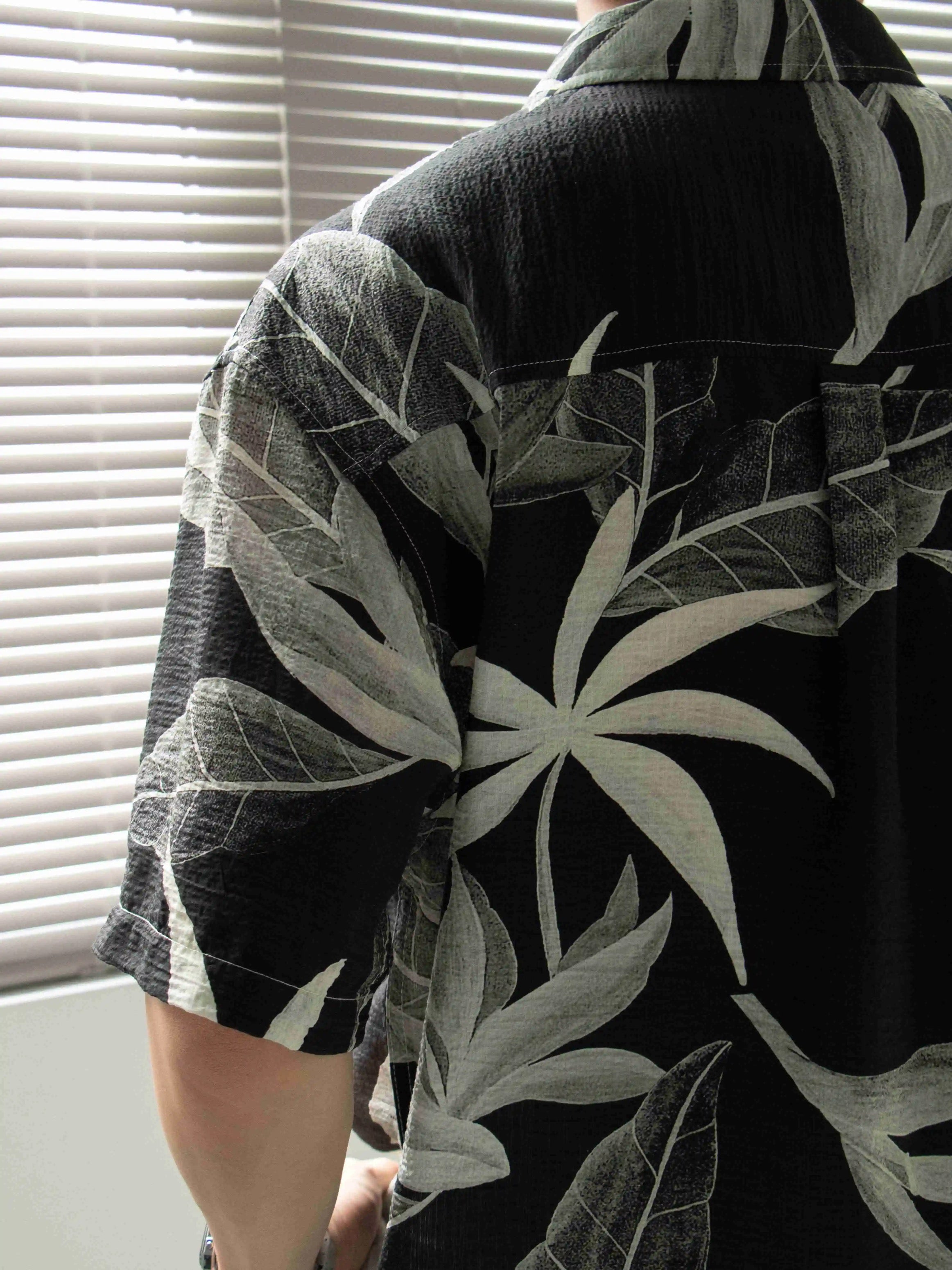 Hawaiian Ice Silk Floral Shirt