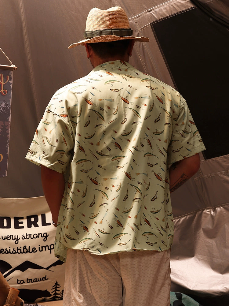 Hawaiian Beach Loose & Breathable Printed Shirt