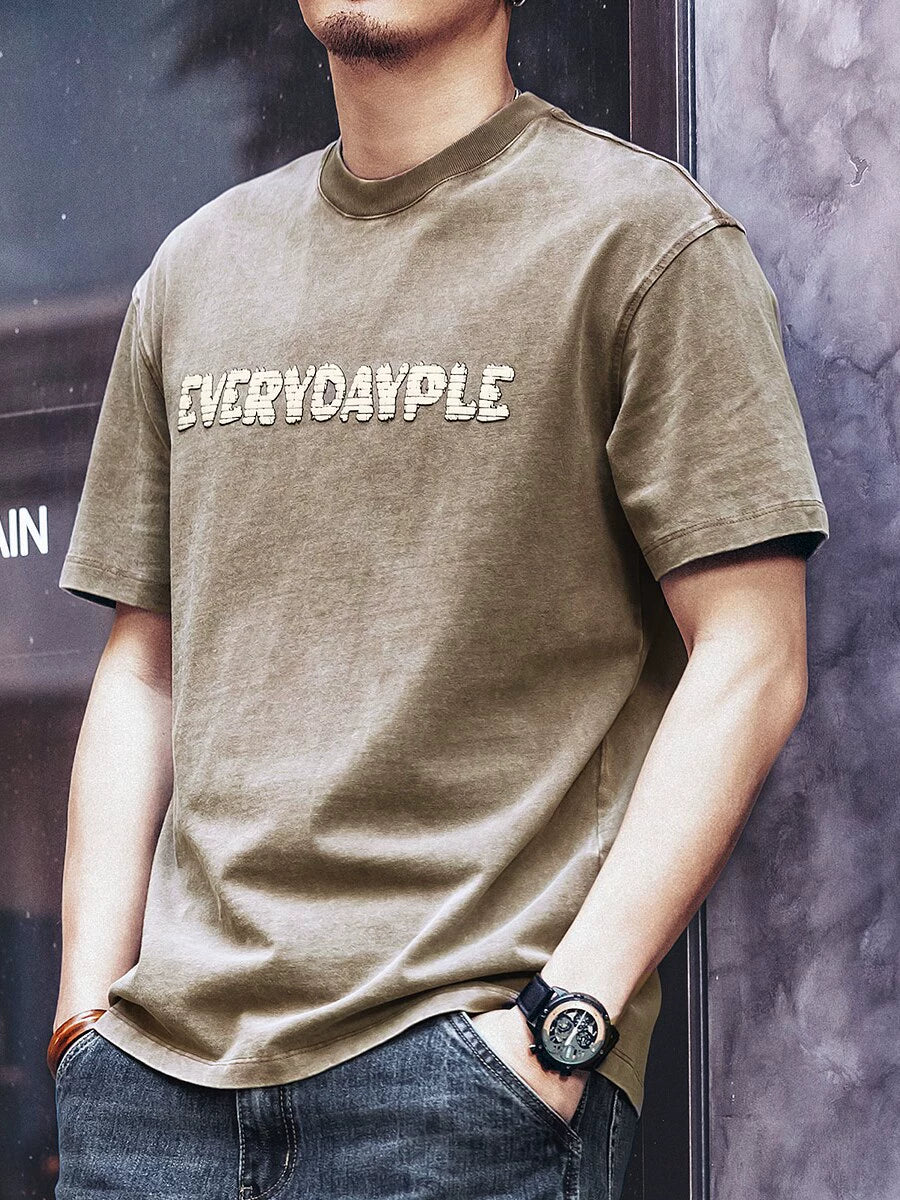 Carp Print Short-Sleeve T-Shirt