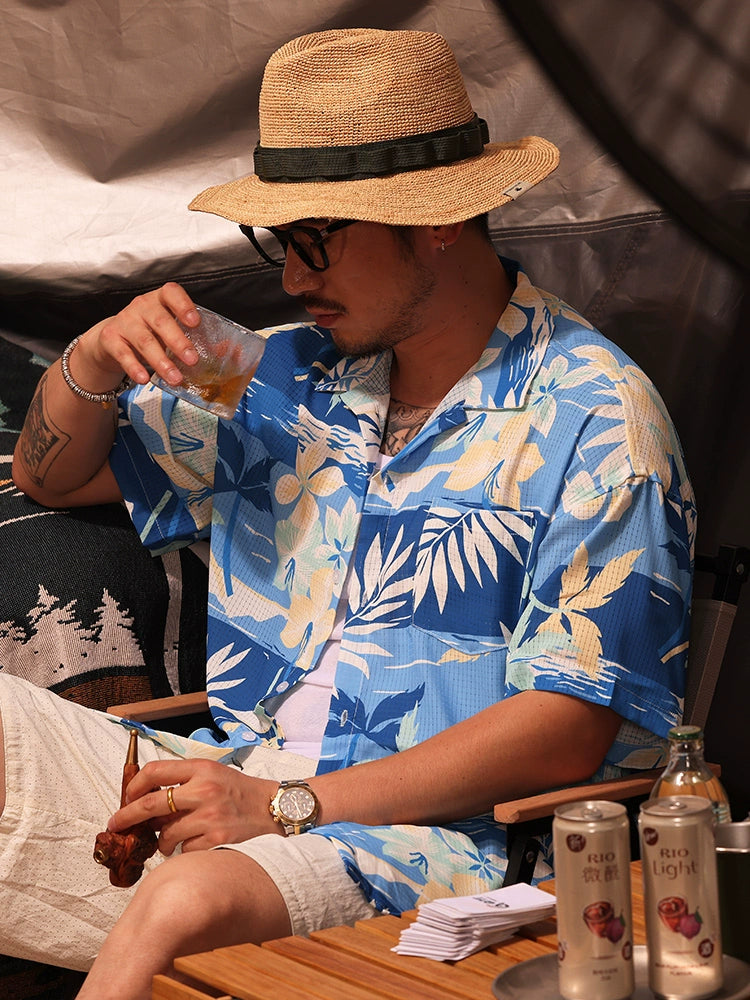 Vacation Essential Hawaiian Beach Shirt