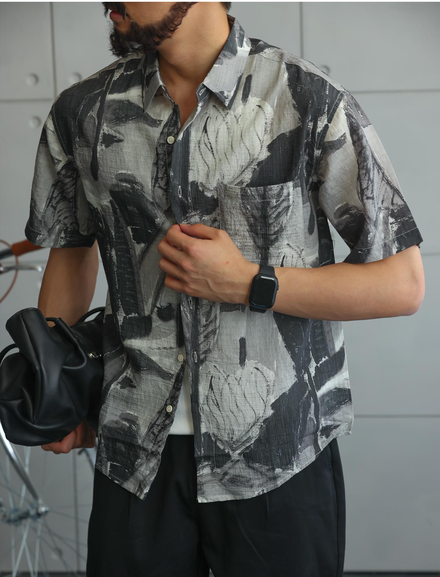 Lightweight Breathable Hawaiian Casual Vacation Shirt