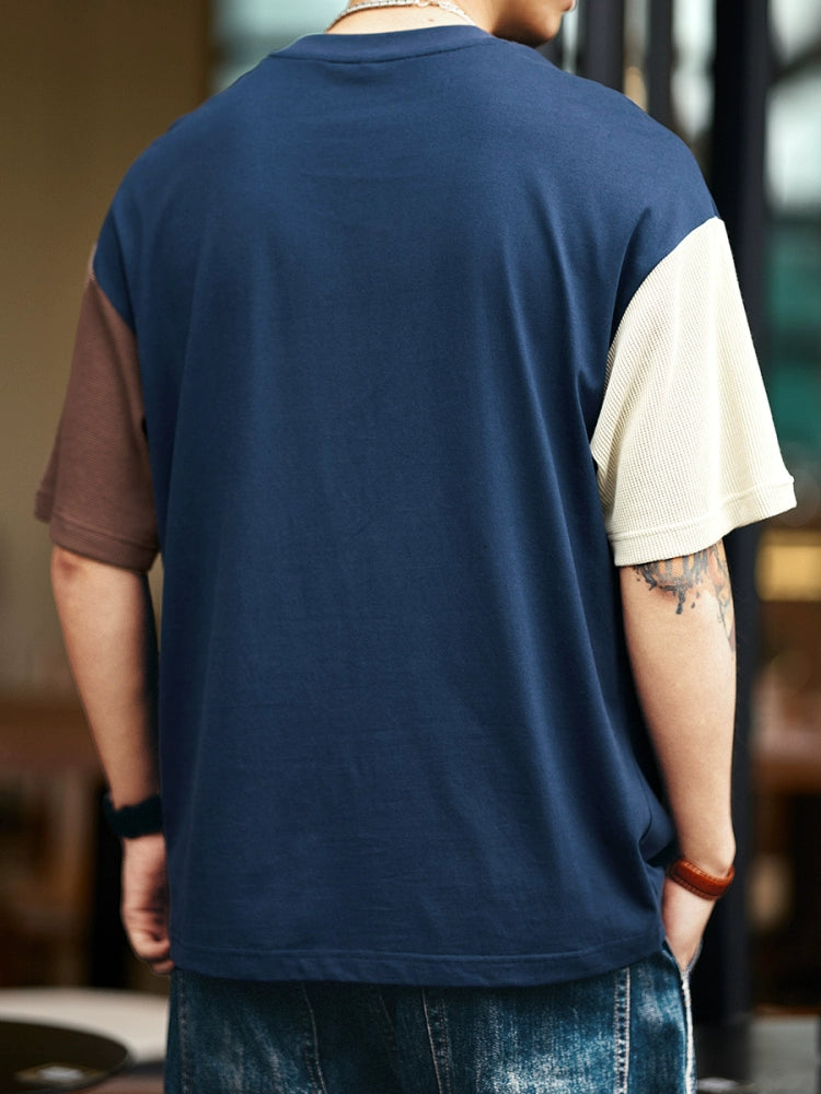 Pocket Color-Block T-Shirt