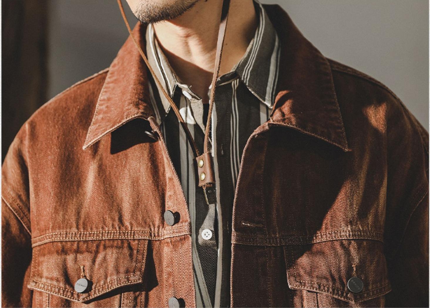 Retro Work Denim Jacket