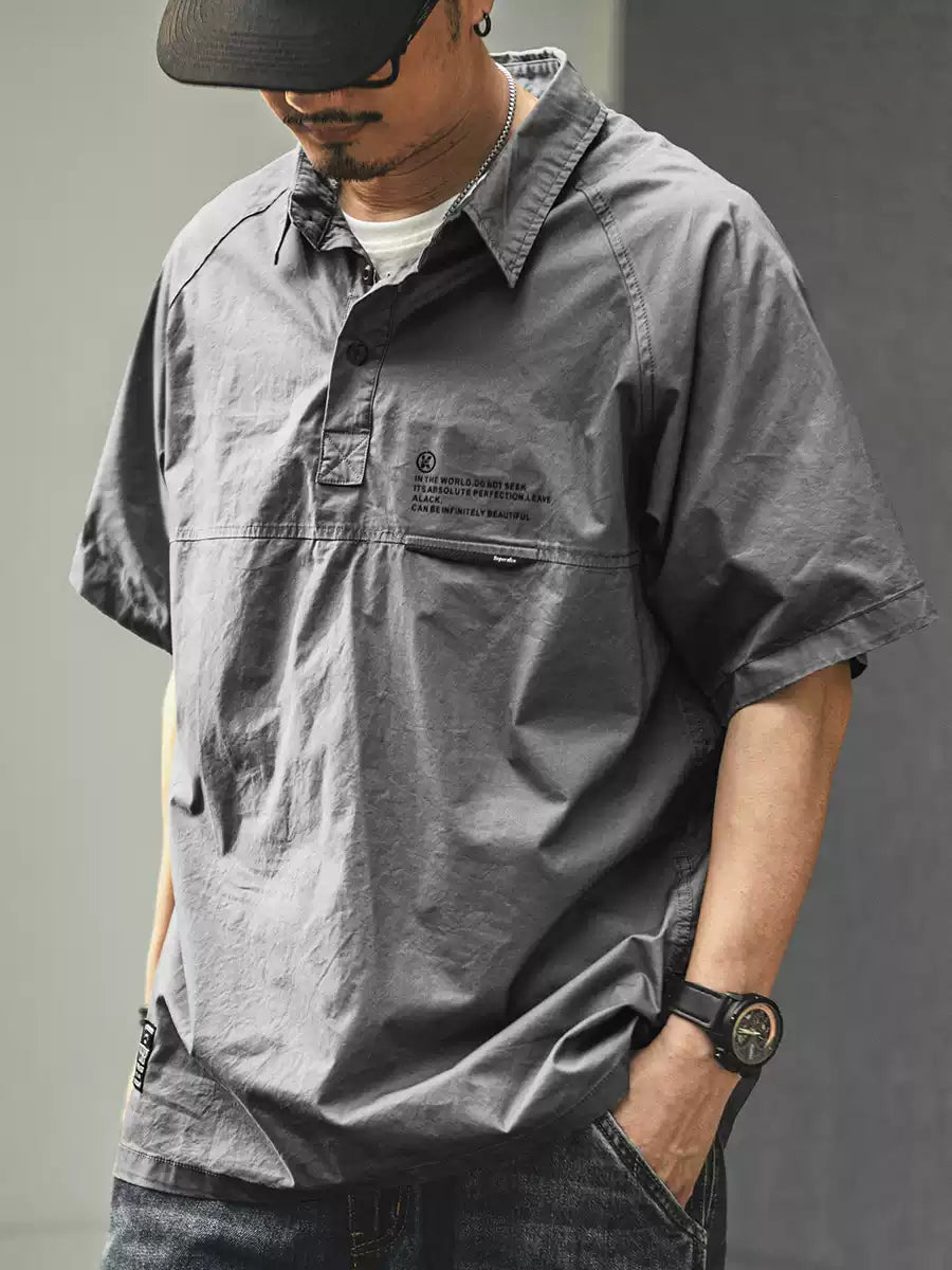 Cotton Workwear Short Sleeve Polo T-Shirt