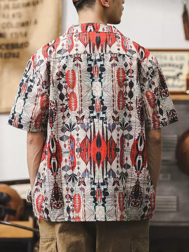 Vintage American-style Hawaiian Shirt