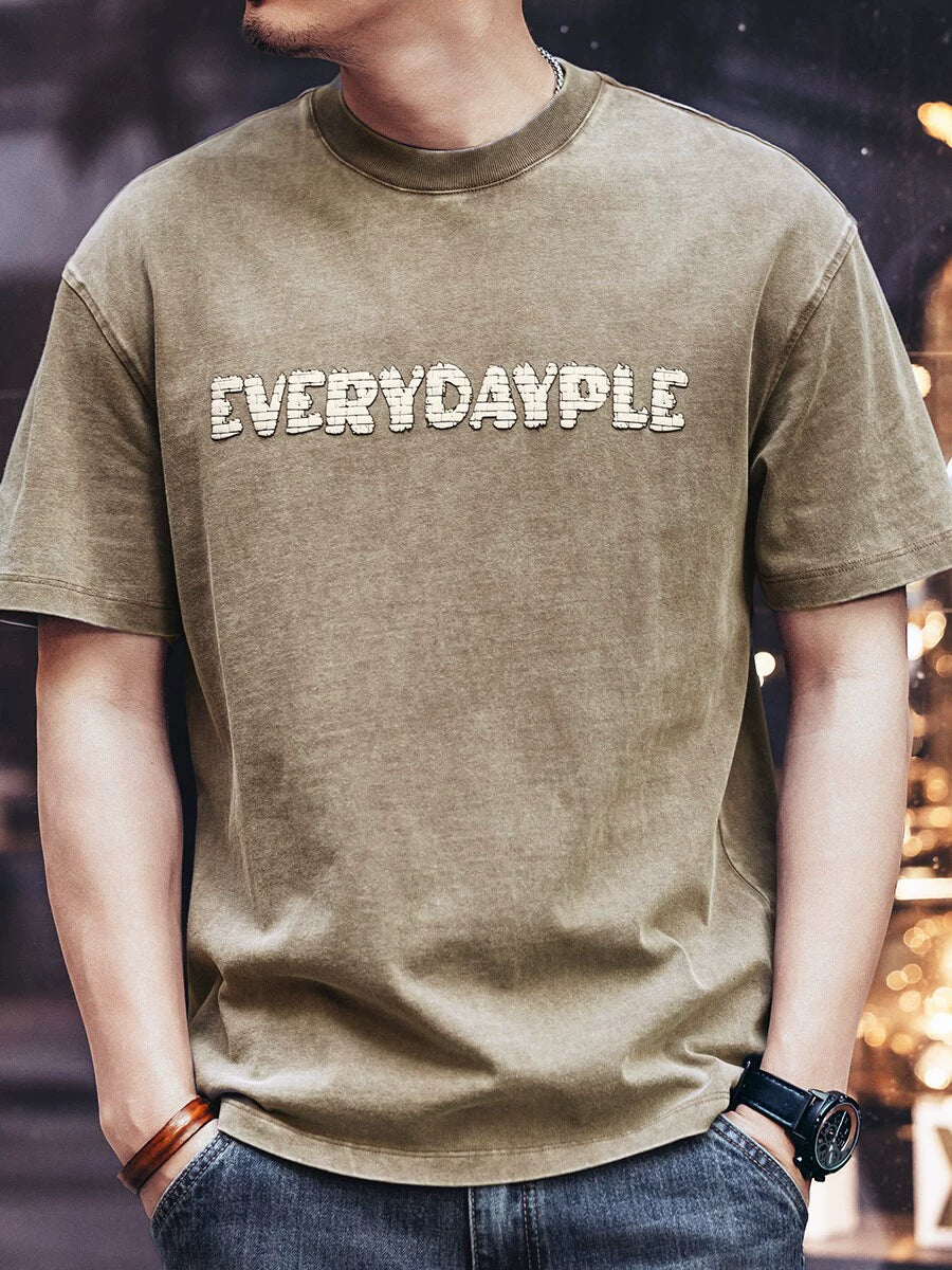Carp Print Short-Sleeve T-Shirt