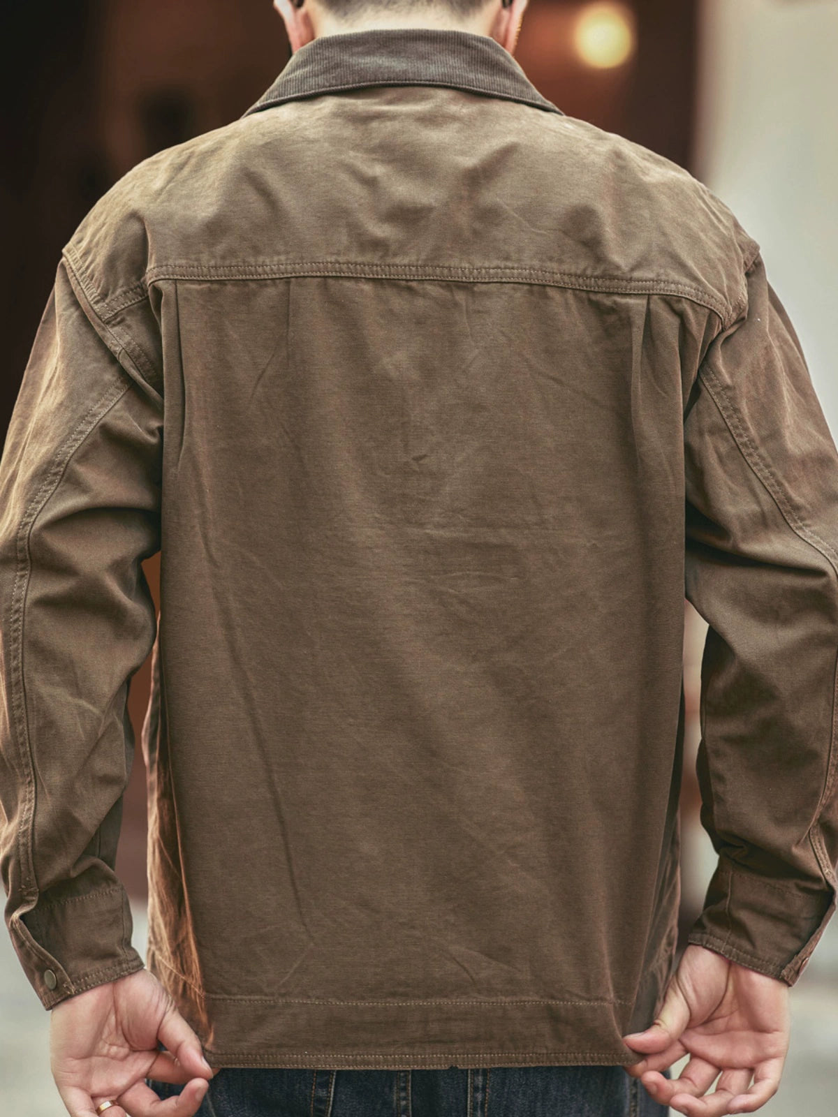 Zipper Workwear Jacket