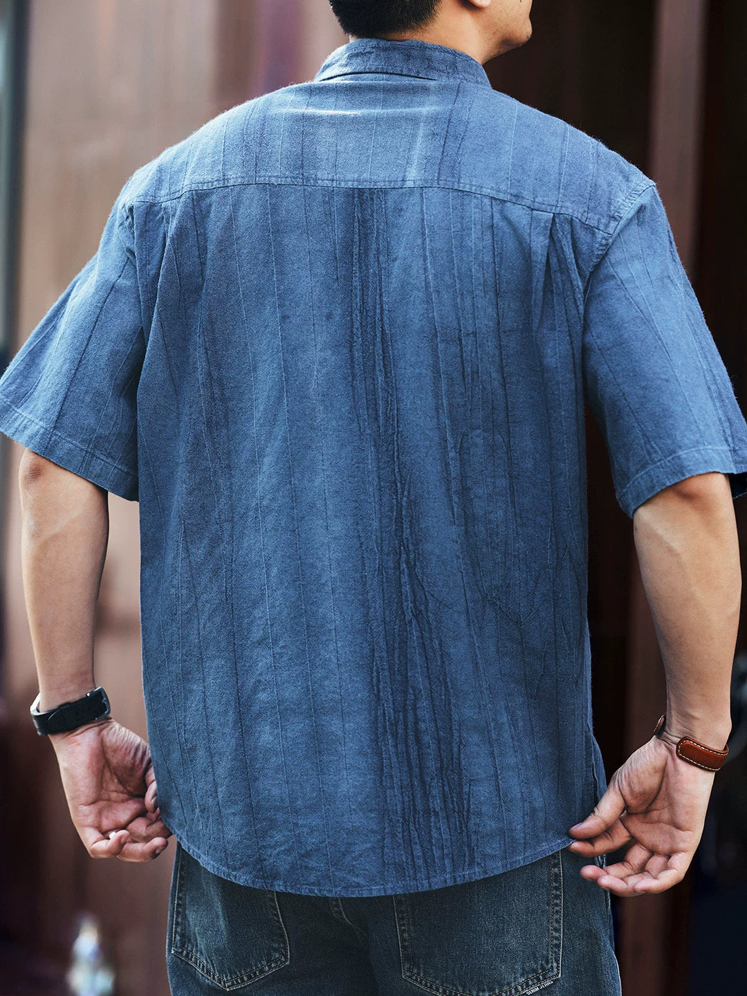 Summer Thin Solid Color Short Sleeve Polo T-Shirt