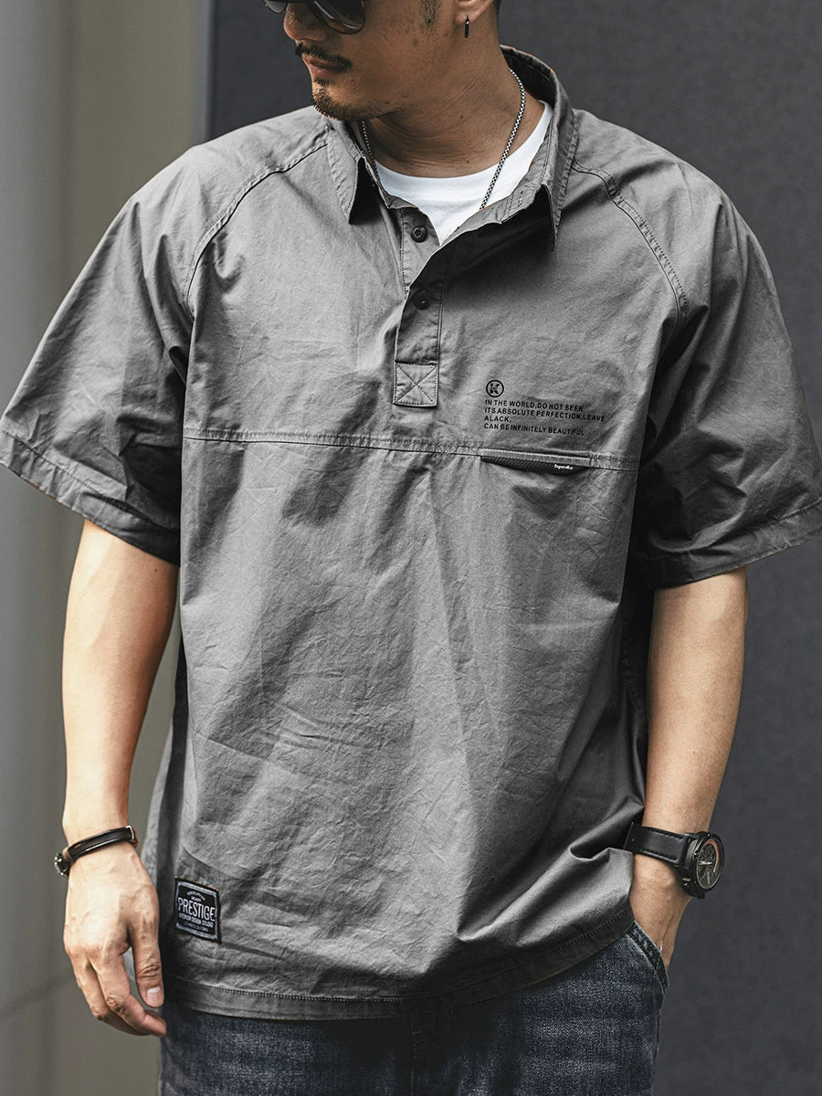 Cotton Workwear Short Sleeve Polo T-Shirt
