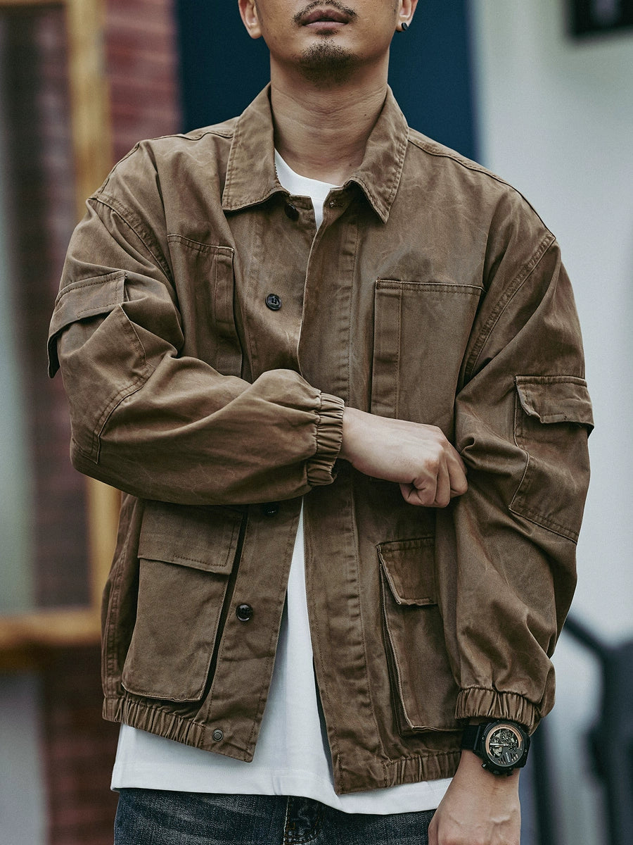 Vintage Cargo Jacket Coat